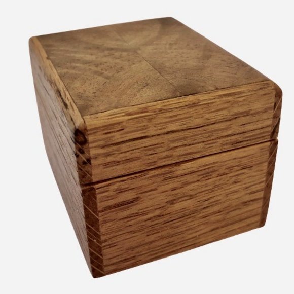 Vintage '78 Wood Trinket Box Artist Signed Gruenberg KINGWOOD FROM BRAZIL - Picture 11 of 16